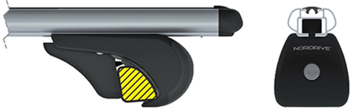 Lampa aluminium dakdragers M - Evos RA | Geschikt voor diverse modellen