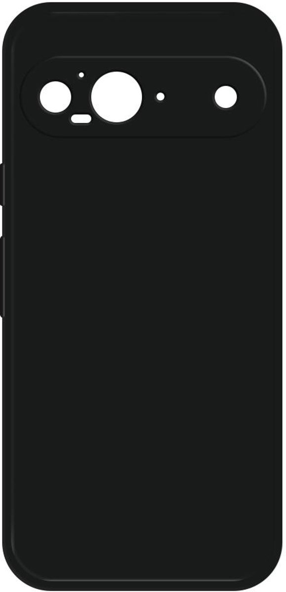 Hoesje voor Google Pixel 9 - Phonesta Color Silicone Back Cover - Zwart