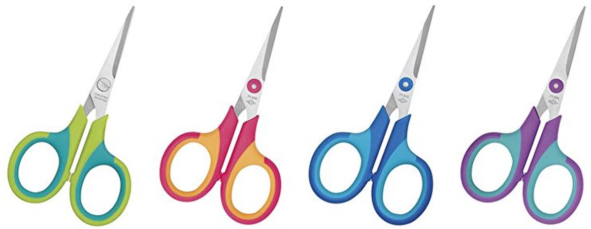 Wedo 77 93, Kind, Rechte knip, Set, Verschillende kleuren, Universeel, 115 mm