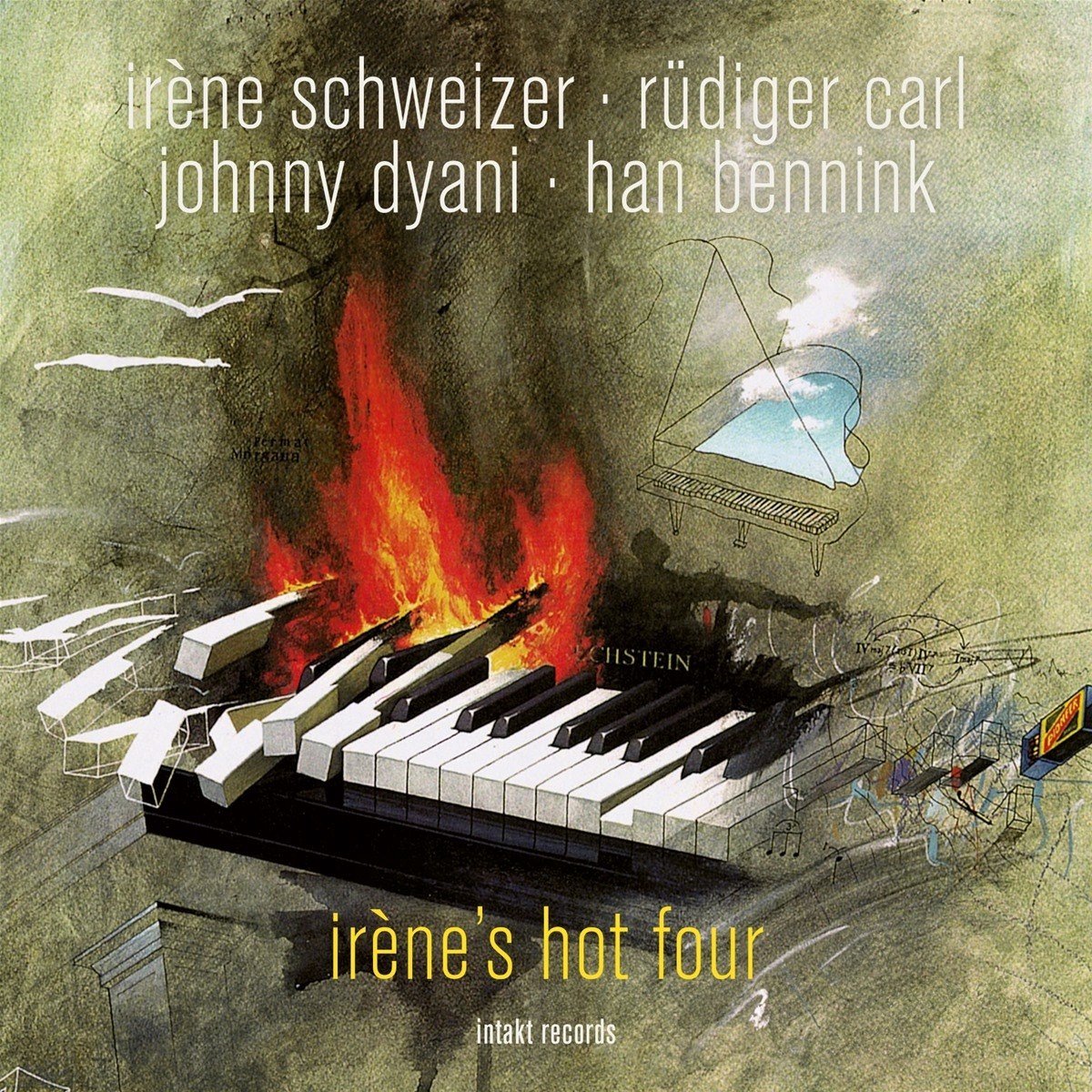 Irène Schweizer, Rüdiger Carl, Johnny Dyani, Han Bennink - Irène's Hot Four (CD)
