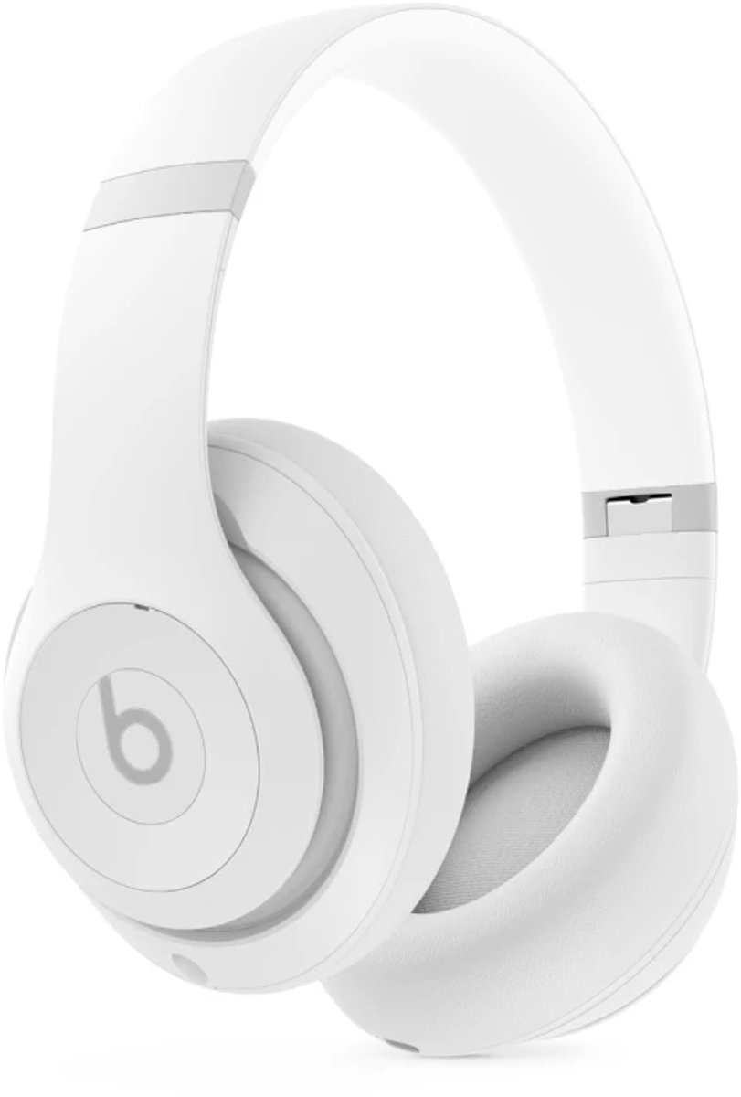 Beats Studio Pro Draadloze Koptelefoon Mat Wit - afbeelding 2