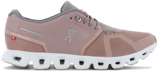 ON Running Cloud 5 - Dames Sneakers Sport Schoenen Rosebrown-Fog 59.97766 - Maat EU 37 US 6