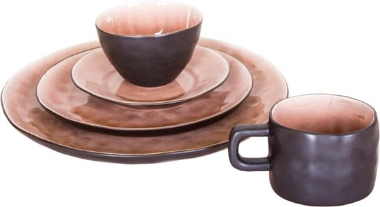 Cosy & Trendy Bord Laguna - Old Rose - Ø 26.5 cm