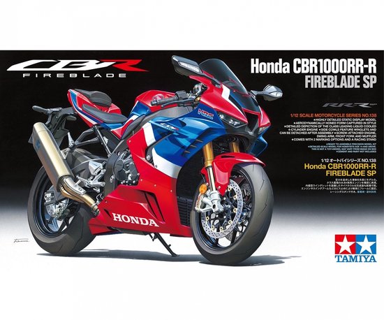 Tamiya Modelbouwpakket Auto - 14138 Honda CBR1000RR-R Fireblade SP Plastic - 1:12 -