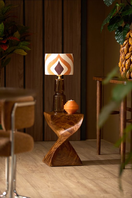 Light & Living Hotte cylindrique 25-25-18 cm COOKIE marron