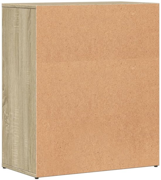 Buffet vidaXL - Commodes - Armoire de rangement - Armoire murale - Buffet 60 x 31 x 70 cm Bois traité Couleur chêne Sonoma