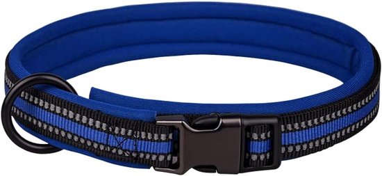Hondenhalsband, Modeontwerp Met Snelsluiting, Klassieke Verstelbare Nylon Halsband Voor Kleine Middelgrote En Grote Honden M Geometrie