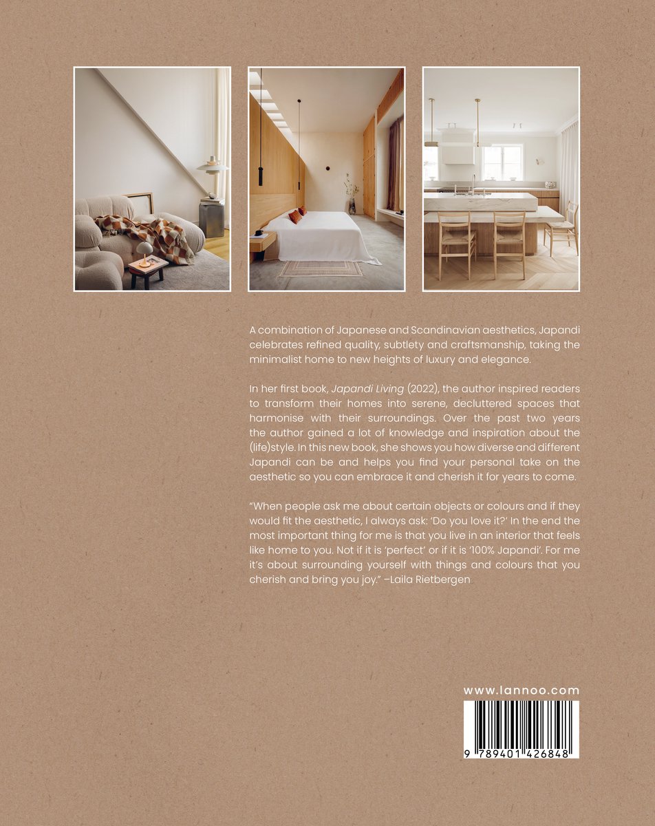 Japandi - back cover