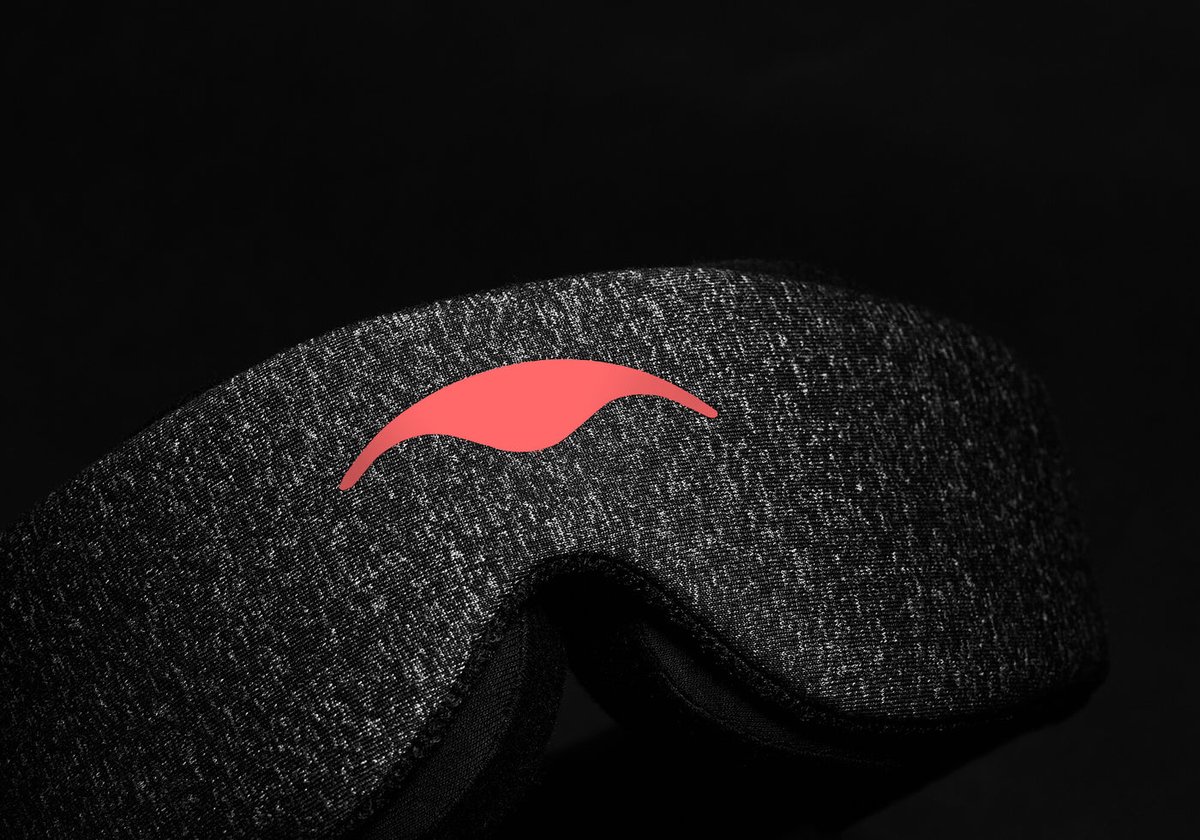 Manta Sleep Mask - Ervaar het beste slaapmasker - Carbon Black Limited Edition - 100% verduisterend - Zeer comfortabel - Geen druk op ogen/oogleden - Volledig verstelbaar voor een perfecte pasvorm - Zacht en ademend materiaal — afbeelding 11