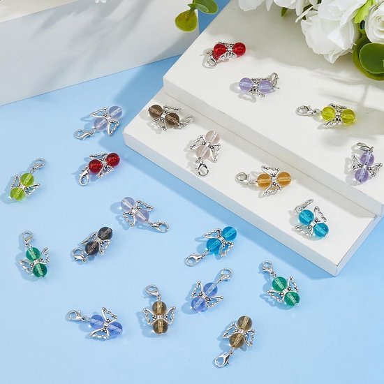 PH PandaHall 40 stuks 2 kleuren Tibetaanse legering