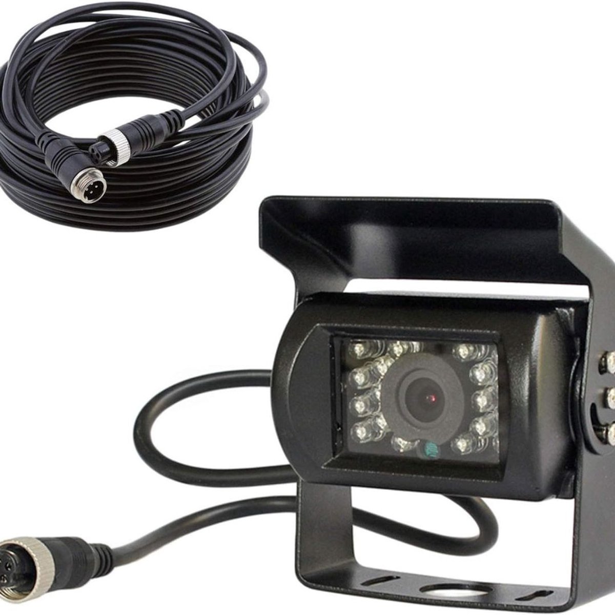Achteruitrijcamera - Dashcam - Parkeersensoren Parkeerhulp - Zwart