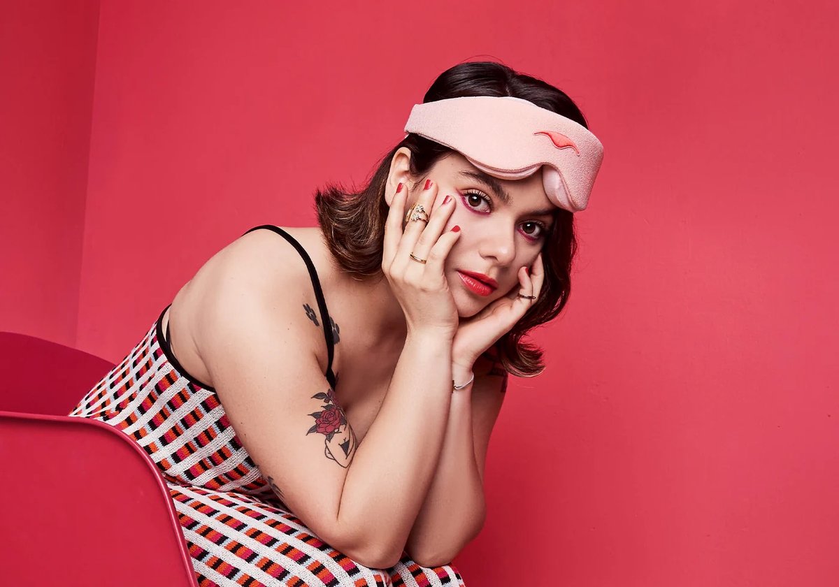 Manta Sleep Mask - Slaapmasker - Sunrise Pink Limited Edition - 100% verduisterend - Zeer comfortabel - Geen druk op ogen/oogleden - Volledig verstelbaar voor een perfecte pasvorm - Zacht en ademend materiaal — afbeelding 4