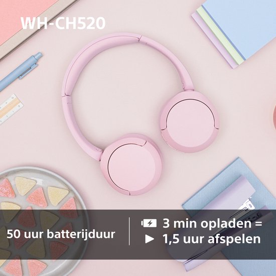 Sony WH-CH520 (Yellow) (6/8)