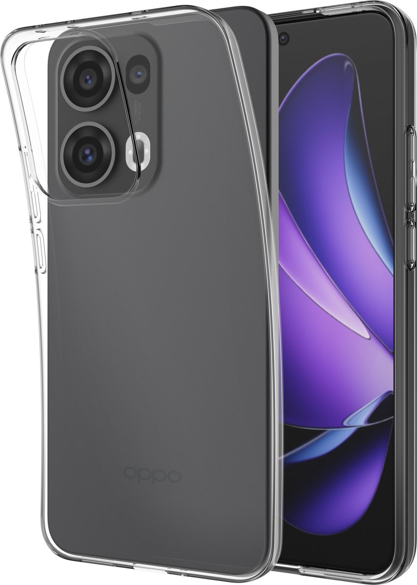 Cazy hoesje geschikt voor Oppo Reno13 Pro Hoesje Siliconen - Flexibele Case - Transparant