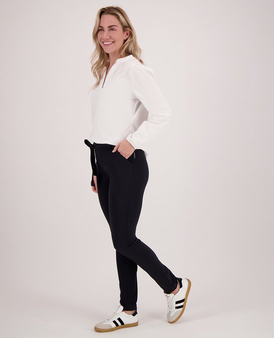 Je m'appelle Travelstof At Work Broek Slim fit Met stretch - Zwart - Maat XL · bol.com prijsdaling melding