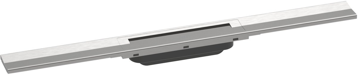 Hansgrohe RainDrain Flex - Douchegoot met rvs rooster 700, te plaatsen in de ruimte, inkortbaar, geborsteld rvs 56043800