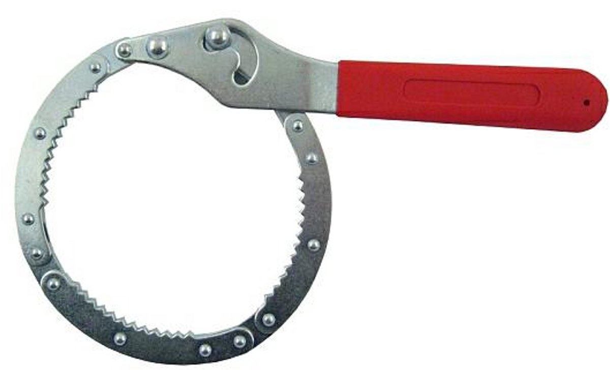 instelbare oliefiltertang 95 tot 115 mm - oliefilter sleutel - filtersleutel