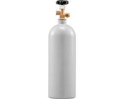Kooldioxidefles - CO2 Fles 2,26 kg - 1800 PSI - Met Adapter - Voor Aquarium