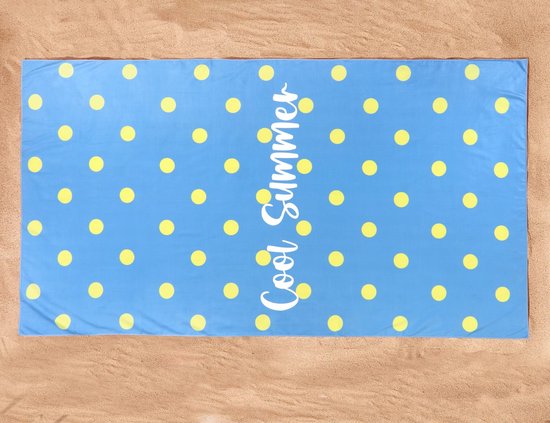 Lucca Strandlaken - Cool Summer - 100x180 - Blue
