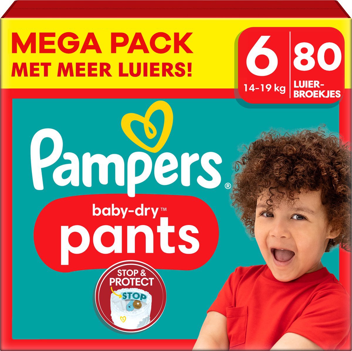 Pampers Baby-Dry Pants Maandbox maat 6
