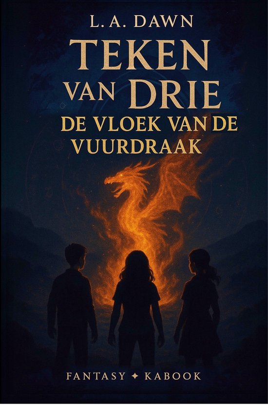 Teken van Drie 4 - Teken van Drie en de vloek van de vuurdra ... - cover