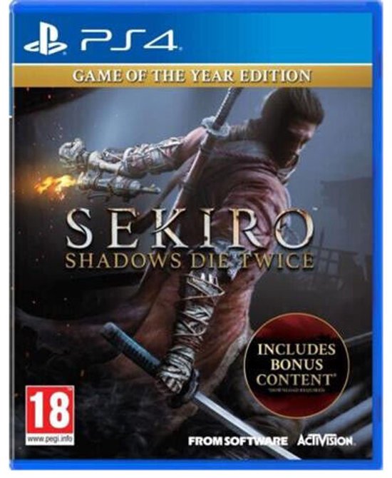 Sekiro: Shadows Die Twice - PlayStation 4