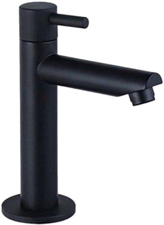 FugaFlow Sobrado fonteinkraan - wastafelkraan 14.4 cm - Mat zwart