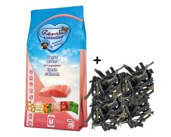 Combideal Renske - Super Premium Adult Zalm Graanvrij Hondenvoer 12 KG + Pawty Pens Gezonde Hondensnack Voordeelverpakking (1 KG)