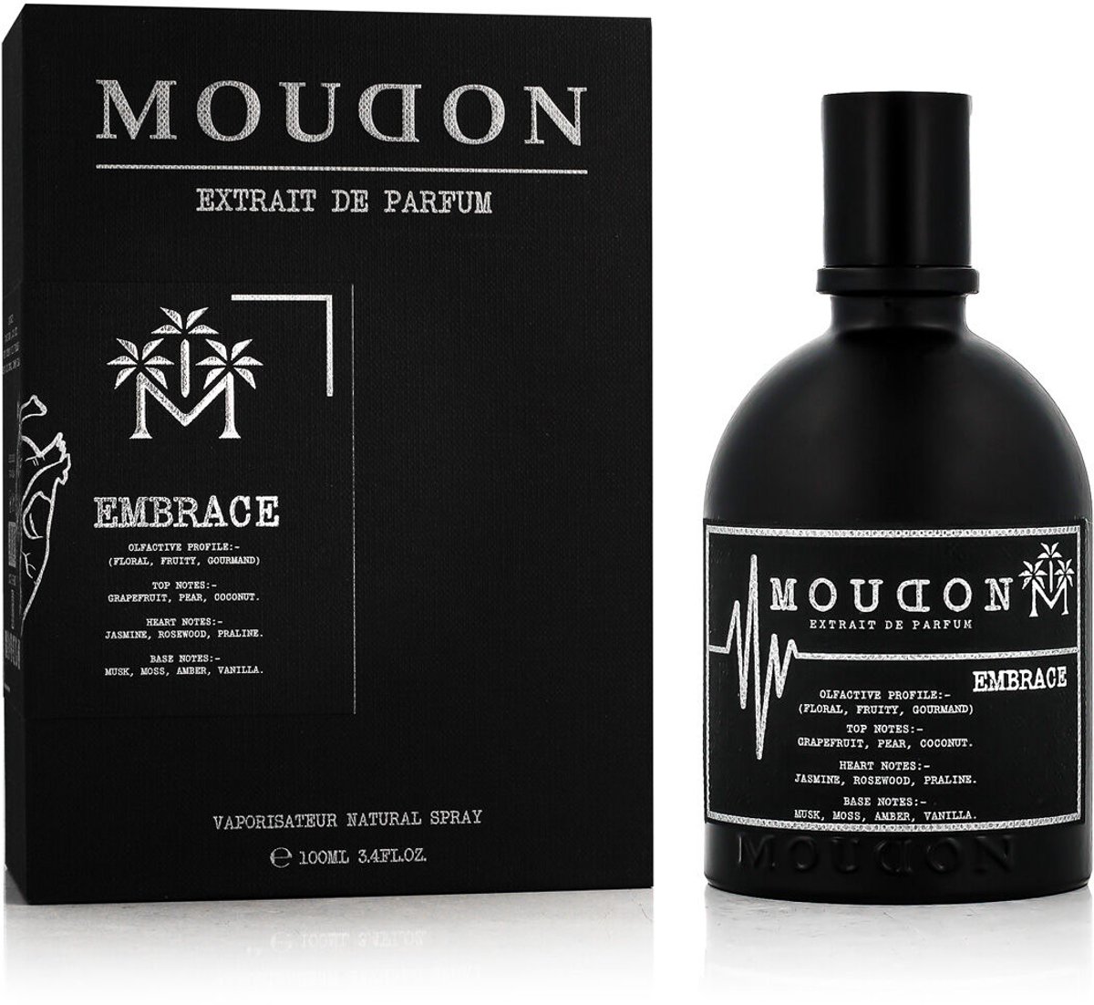 Moudon Embrace parfum - Uniseks parfumextract - 100 ml