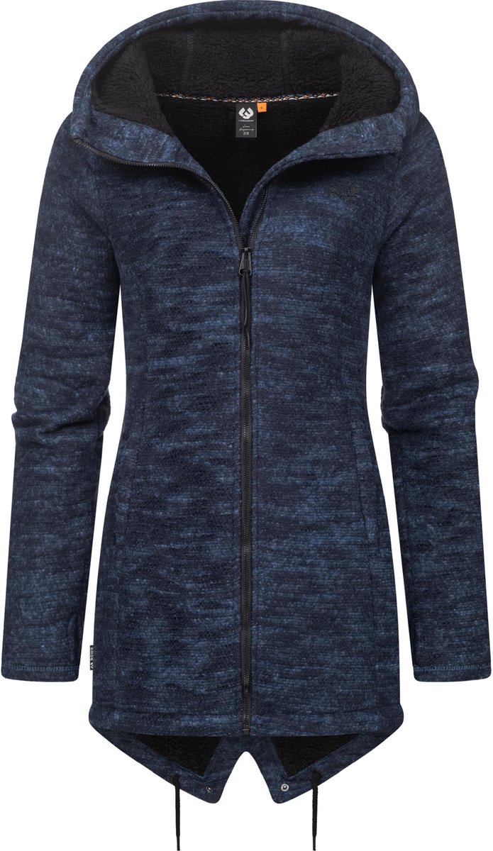 Ragwear Dames Vest met capuchon Wingi Melange