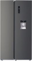 CHiQ FSS559NEI42D - Amerikaanse koelkast - 559 Liter - No Frost - 5.5 L Waterdispenser - Digitaal LED Display - Inverter Compressor - Snelvriezen tot -32℃ - 12 jaar garantie op compressor