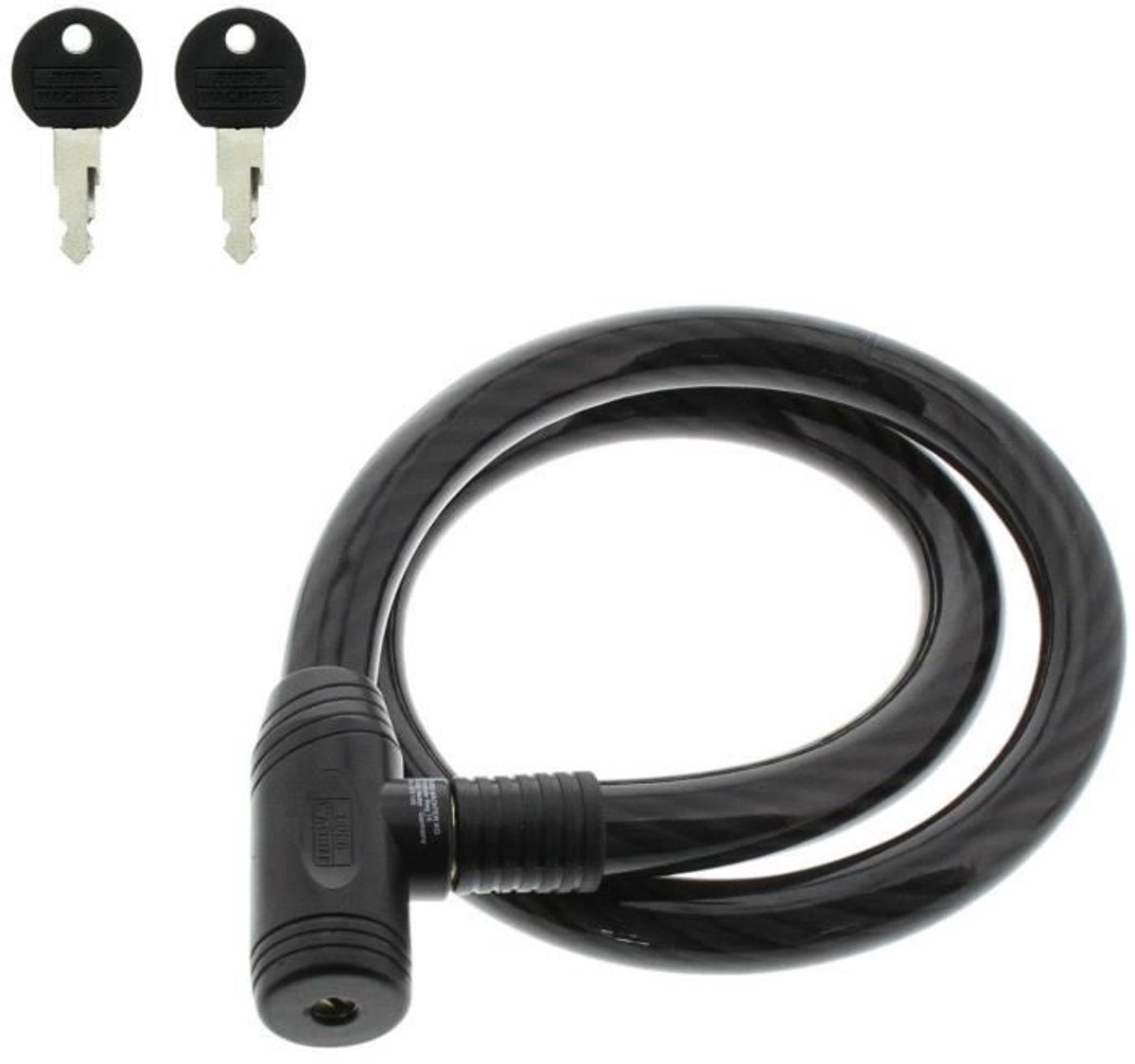 Fietsslot - BURG WÄCHTER - 570 120 - Sleutel, staal 25 mm, PVC-mantel
