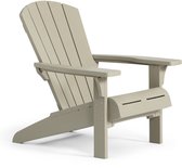 Keter Troy Adirondack Tuinstoel - 85x80x96,5cm – Salie Groen