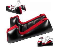Sex Kussen - Meubel - Stoel voor Mannen & Vrouwen - BDSM - Rood en Zwart