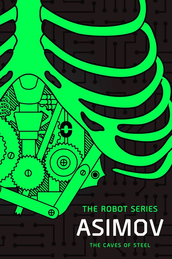 The Robot Series 2 - Caves of Steel - cover