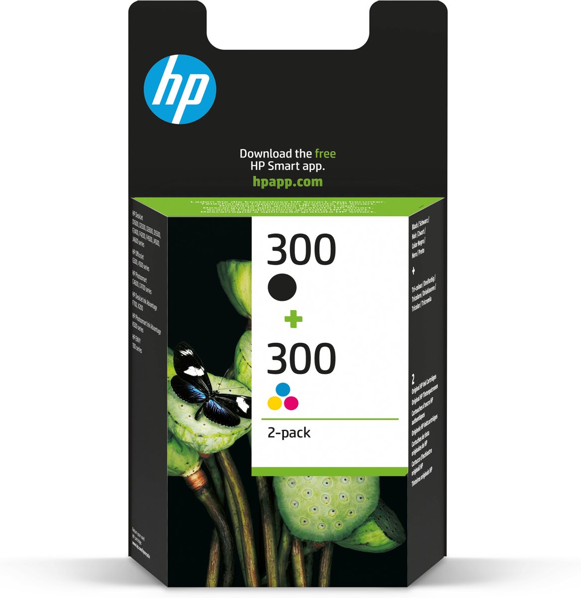 Original Ink Cartridge HP 300 Multicolour