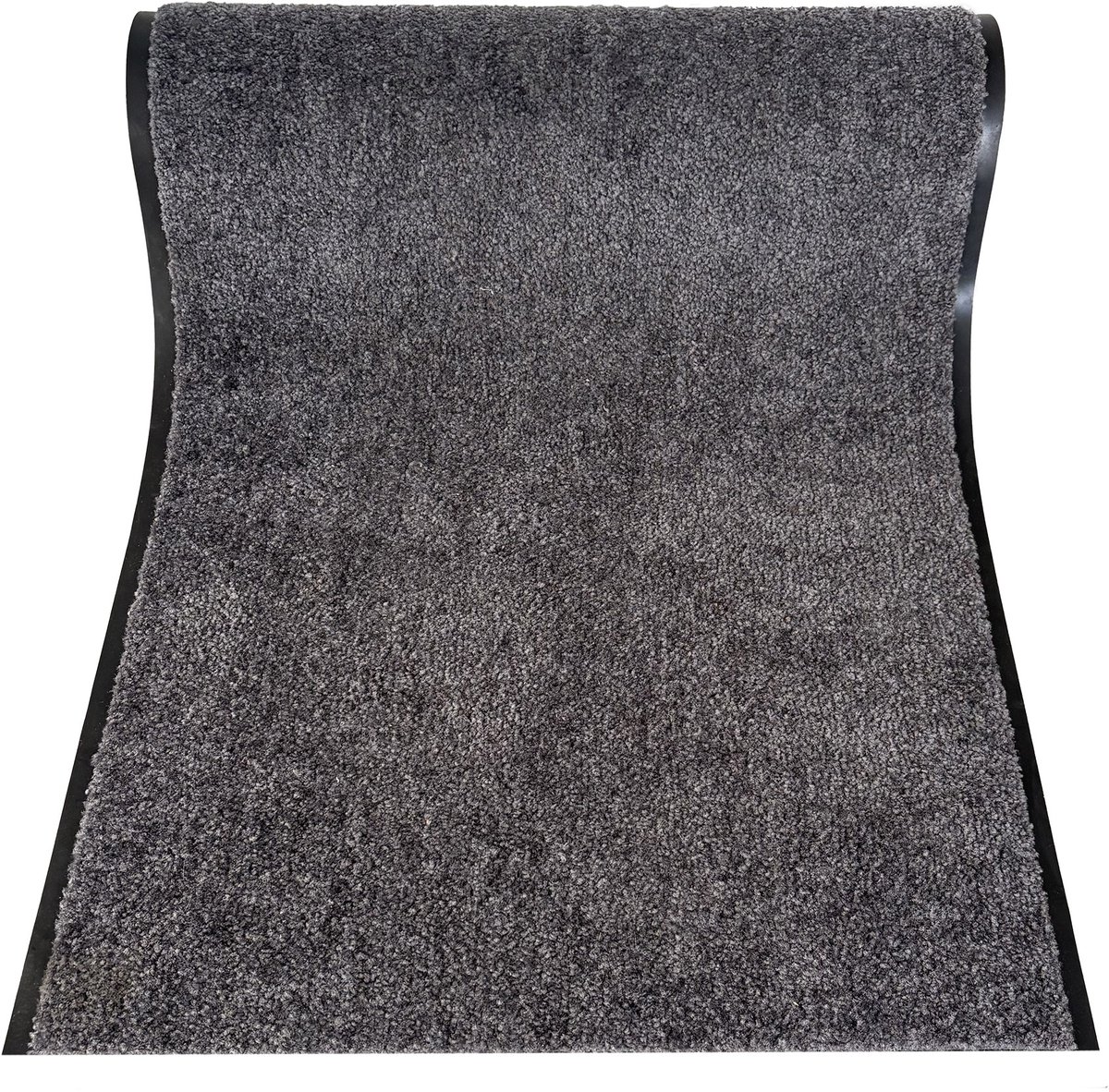 JYG Cleanwash grijs droogloopmat - drooglooploper - 2 zijdenafwerking - 120x220cm