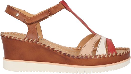 Pikolinos Aguadulce - dames sandaal - Rood - maat 40 (EU) 7 (UK)