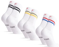 foto van DANISH ENDURANCE Sport Crew Sokken Dames en Heren 3 paar - Comfortabel en Duurzaam - Maat 39-42