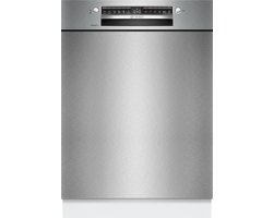 Bosch SMU6ZCS10E - Serie 6 - Inbouwvaatwasser - Onderbouw - 60 cm - Geborsteld staal