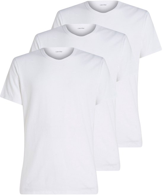 Lot de 3 T-shirts détente Calvin Klein pour homme - Wit - Taille M