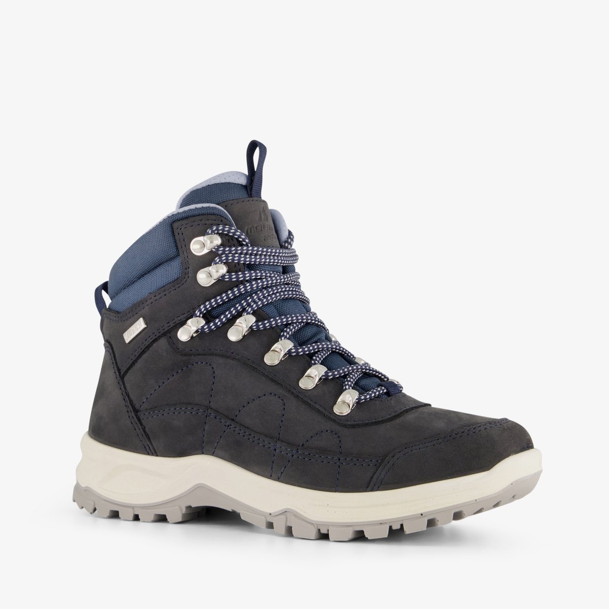 Mountain Peak hoge leren wandelschoenen cat. A/B – Uitneembare zool Blauw