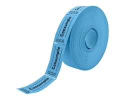 Consumptiebon combicraft 57x30mm 2zijdig bl 2x1000 | 30 stuks