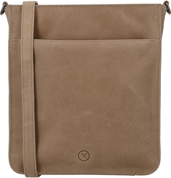 Sac bandoulière Next Navajo Hide & Stitches - Sable - 100 % Cuir