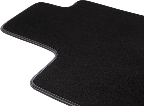 polyamide bestuurdersmat voor: Mercedes C W205 cabrio, coupé 2015- rubberen bestuurdersmat