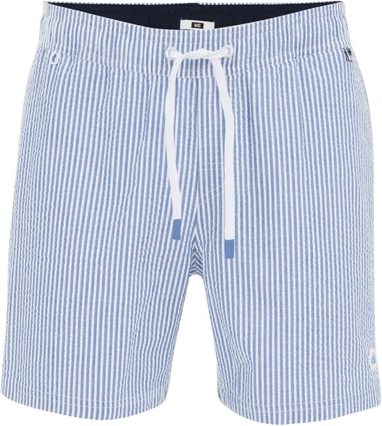 Maillot de bain en seersucker coupe régulière pour homme WE Fashion