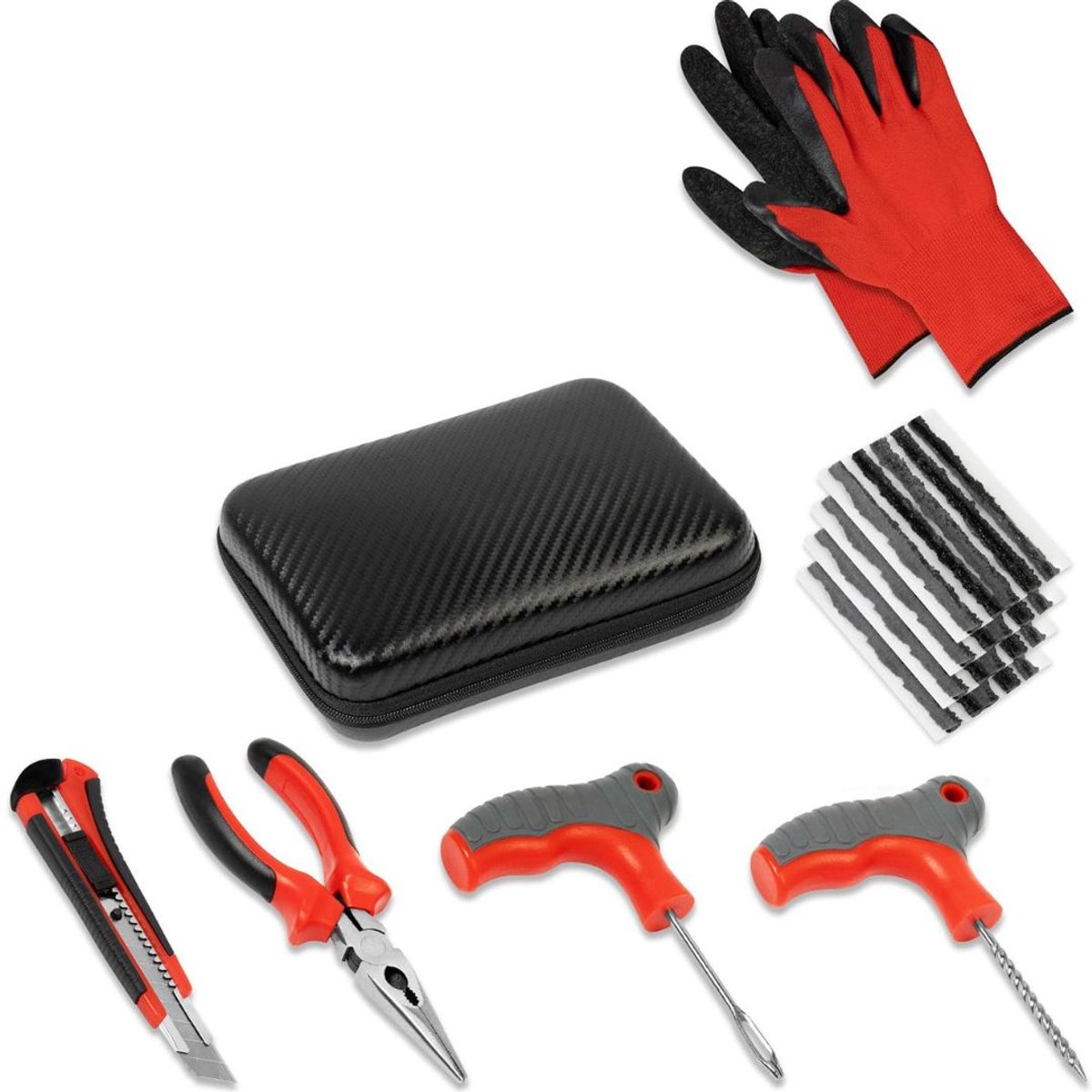CLGP® Proppenset - Autobanden Reparatie Set - Autobanden Pomp