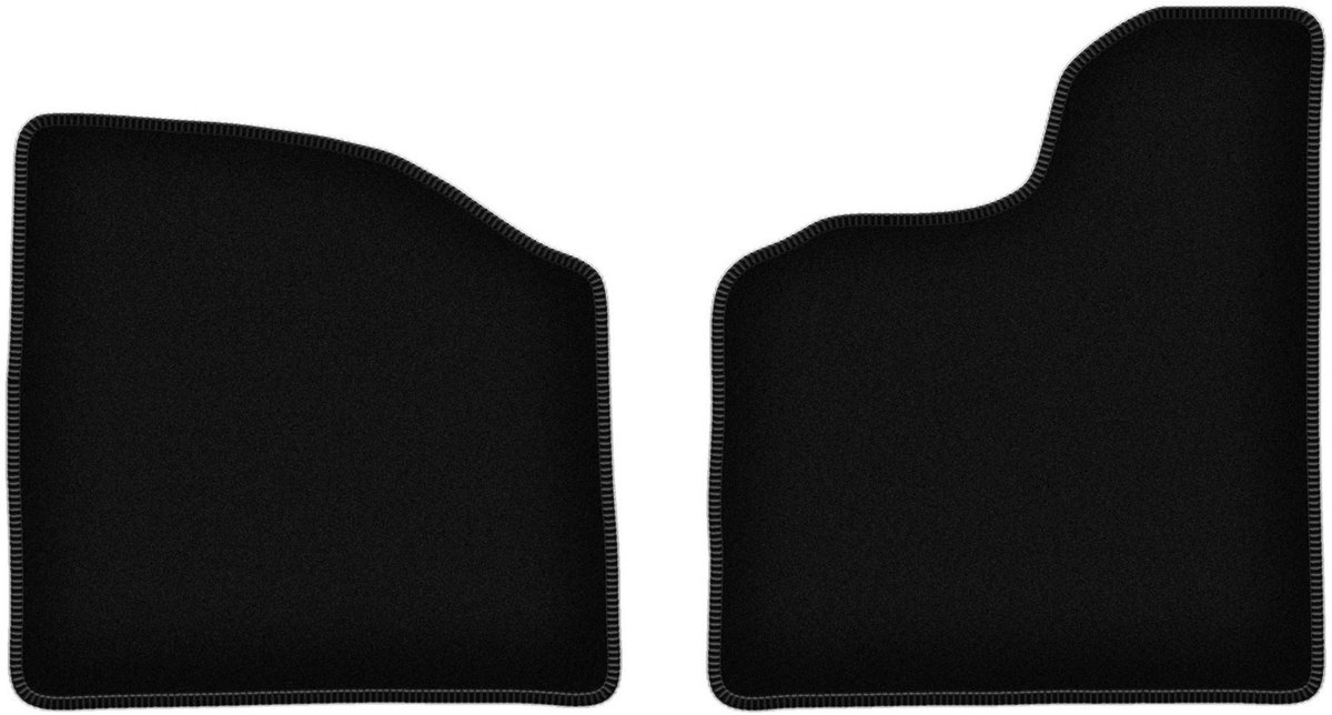 BASIC zwarte veloursmatten voor: Microcar Virgo microcar (0)