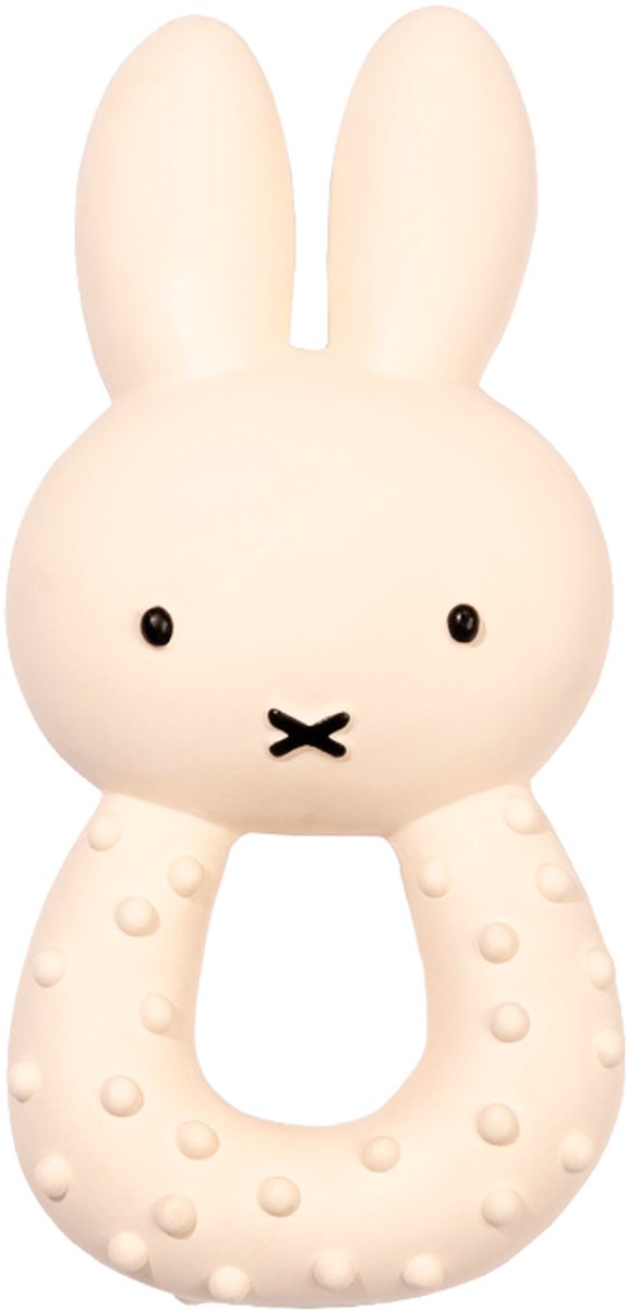 Nijntje bijtring triangel natuurlijk rubber - kraamcadeau - baby - Bambolino Toys