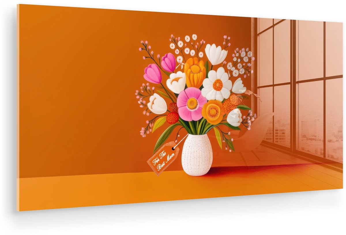 Vaas - Bloemen - Oranje